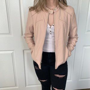 Baby pink zip up jacket